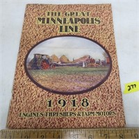 1918 Minneapolis Line, Threshers & Motors