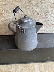 Vintage Enamel coffee pot nice shape