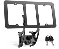 BASWEY Original Lockable Front License Mount