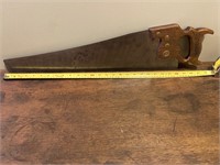 Antique "E" Mark 27 1/2"  No.7 Hand Saw