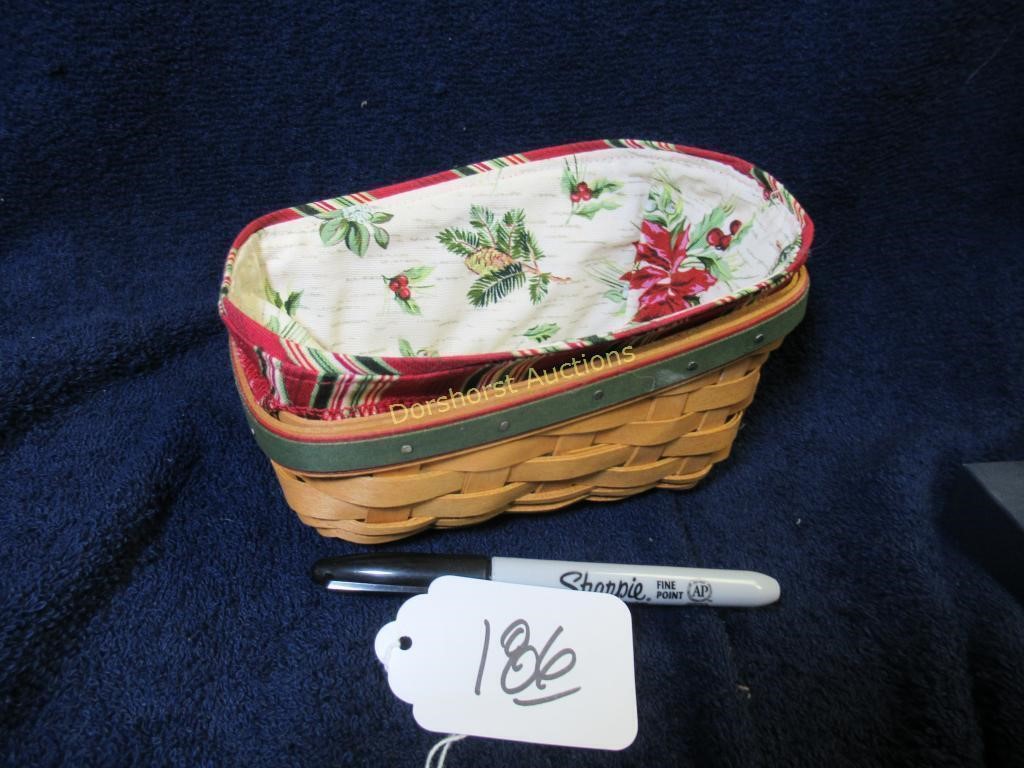 LONGABERGER BASKET - 2007 - SIGNED