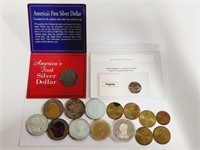 Presidential Coins, $20 Civil War Davis Coin