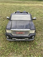 BATTERY OPERATED CHILD’S GMC PICK UP AS IS NOT