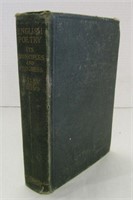 1900's English Poetry Book