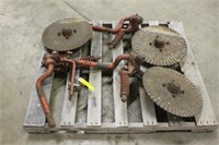 (3) Yetter 17" Spring Cushioned Coulters