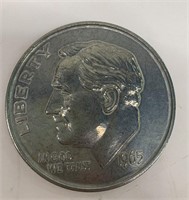 15 Oversized Roosevelt Dime Medals
