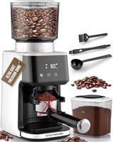 USED-Zulay Adjustable Burr Coffee Grinder