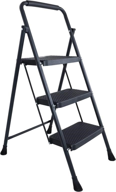 Elevon Folding Step Stool with Wide Anti-Slip Peda