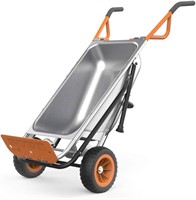 Worx WG050 8-in-1 Aerocart Garden Cart/Wheelbarrow