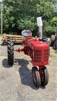 McCormick Farmall Super C tractor restored, runs