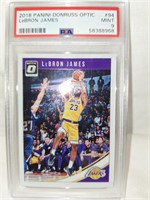 LeBron James Basketball card PSA GRADED
