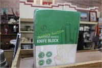 NEW COUNTERTOP BAMBOO KNIFE BLOCK