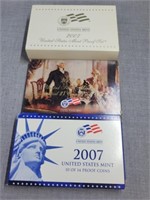 2006 United States Mint  proof coins
