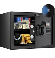 $90 WASJOYE Home Safe Box, Money Security Safe