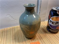 Vintage, pottery, vase, king pottery, Seagrove, NC