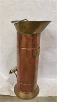 Brass Porcelain Handle cane holder