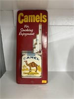 Camel Metal Thermometer Approx 13in T