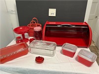 Red Refrigerator Boxes & More