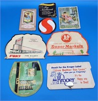 8 Vintage Advertising Sewing Packets