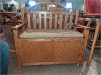 Wooden Storage bench