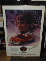 Poster Size Bill Elliot Nascar Framed Picture