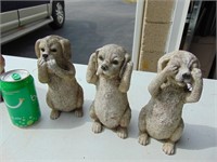 resin dogs