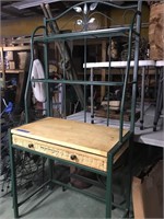 Metal & Wood Bakers Rack