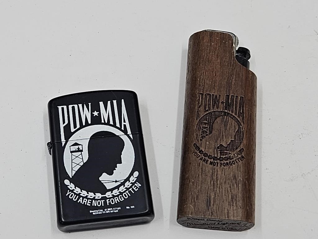 2  POW /  MIA  Lighters