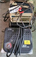 PORTABLE AIR COMPRESSOR & TRICKLE CHARGER