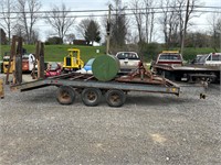 Length 3 Axle Trailer w/ Ramps - No Title
