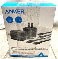 Anker 30w Usb C Charger And Usb C To Usb C Cable