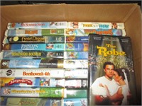 VHS Tapes - Disney, Scooby, & More