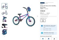 FM8501  Genesis 20" Illusion Girls Bike