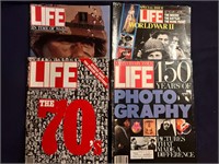 4 LIFE magazines