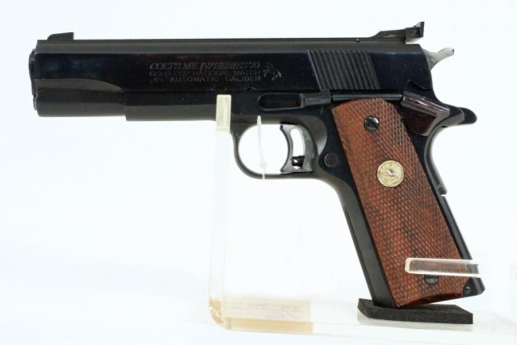 Colt MKIV/Series 70 Match .45 ACP Semi-Auto Pistol