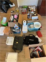 Lot office supplies, decor, cups, ALL