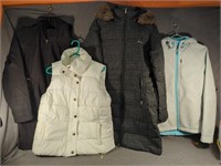 Columbia L Women's Coat + 2 Jackets and White