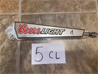 Coors light beer handle