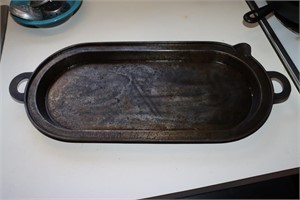 Cast iron griddle marked # 8