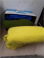 Three blankets