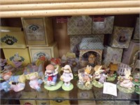 CABBAGE PATCH & BITHDAY BUNNY FIGURINES