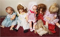 Vintage Large Vinyl Dolls