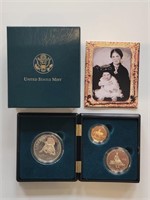 1993 Civil War Gold and Silver Commemorative Set