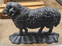 Iron Sheep Door Stop