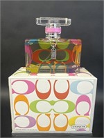 Unopened -Coach Perfume in Colorful Logo Bottle