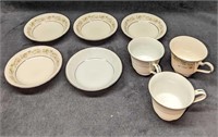 Assorted Noritake & International Cups & Sauce Bow