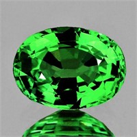 Natural Chrome Green Tsavorite Garnet 1.28 Cts - F