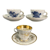 Meissen & KPM Tea Cups