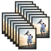 12 Pack 8x10 Magnetic Picture Frames  Black