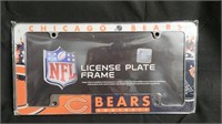 Chicago Bears License Plate Frame NFL Memorbila